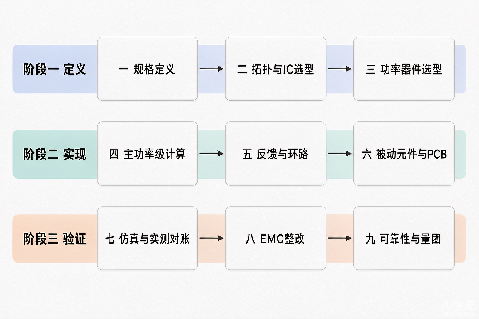 设计主线九步